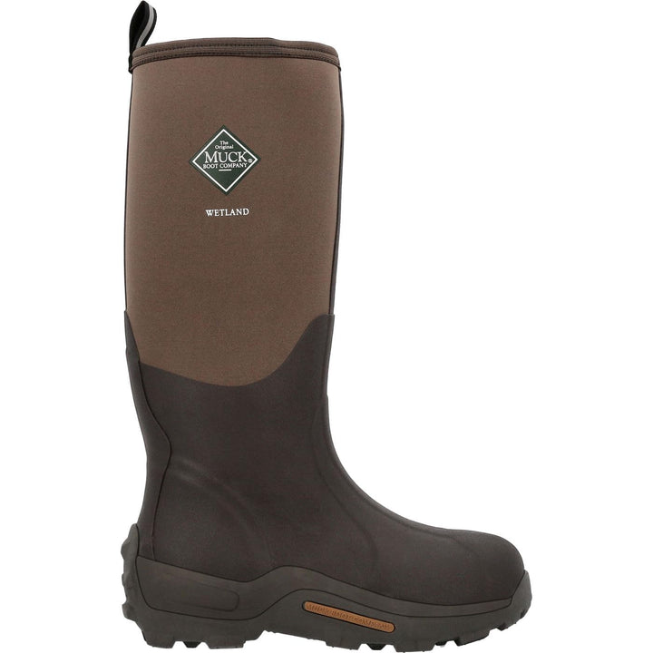 Muck Wetland Rubber Premium Men's Field Boots,Bark,Men's 15 M/Women's 16 M