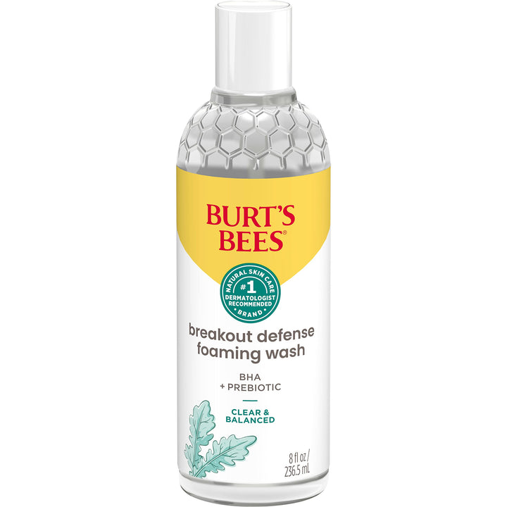 (2 Bottles) Burt’s Bees Foaming Face Wash, for All Skin Types, 8 Oz.