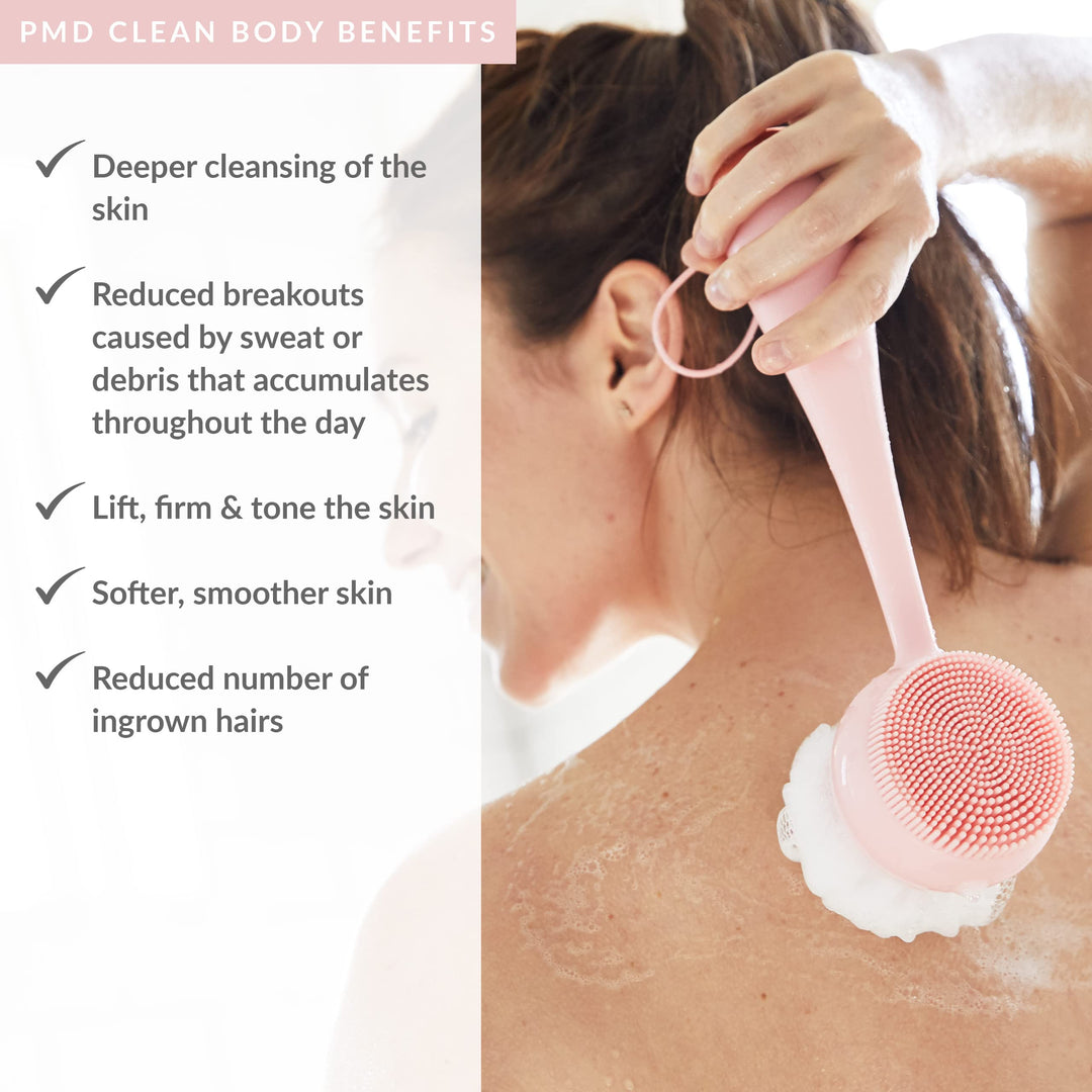 PMD Beauty Clean Body - Smart Body Cleansing Device with Silicone Brush