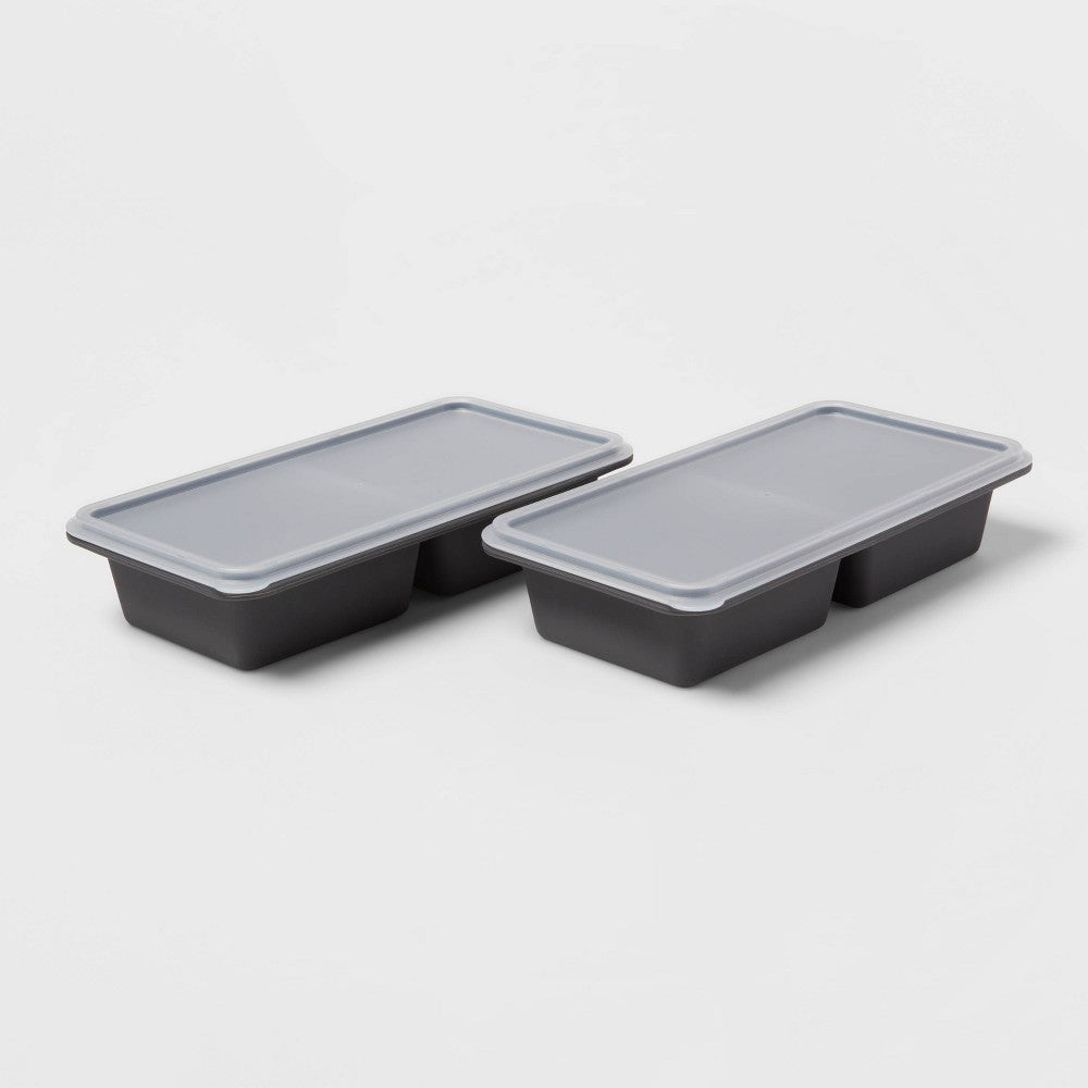 1 Cup Freeze Cube Molds with Lid (Set of 2) Makes two 1-cup portions - Made By Design™