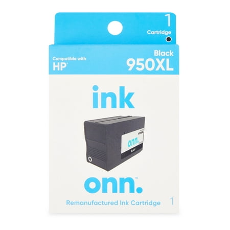 ONN HP 950XL High Yield Black Inkjet Cartridge