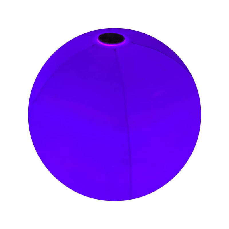 PoolCandy Illuminated LED Light-Up Jumbo Beach Ball - 13.75" Diameter