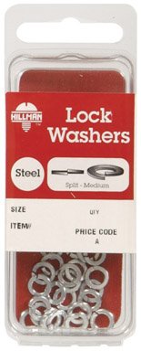 Hillman No. 6 Split Lock Washer Zinc Plated Steel Pack of 10