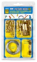 Ook 59204 50 Peice Assorted Picture Hanging Kit
