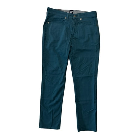 Gap Men s Super Soft Stretch Twill 5 Pocket Slim Fit Pant (Majolica Blue  40x32)