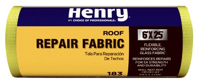 Henry Smooth Yellow Water Proofing Roofing Fabric 6 in. x 25 ft.