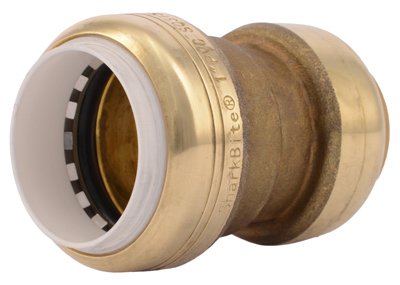 SharkBite Push to Connect 1 in. IPS x 1 in. Dia. CTS Brass Coupling