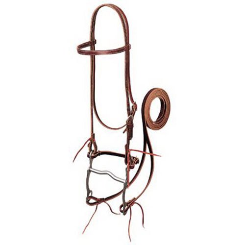WEAVER LEATHER 20-0350 5/8" Burg Leather Bridle