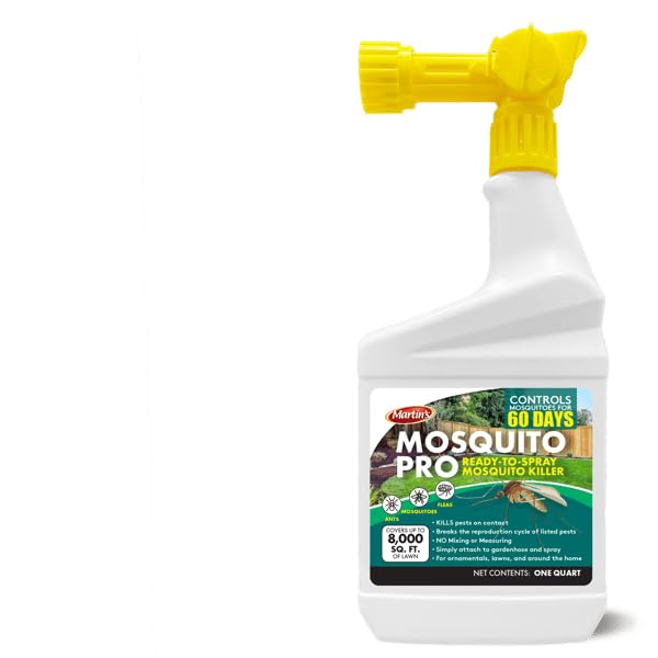 Mosquito PRO Ready to Spray Mosquito Killer, Kills Mosquitoes, Flies and Ticks, Long Lasting Control Outdoors 32oz