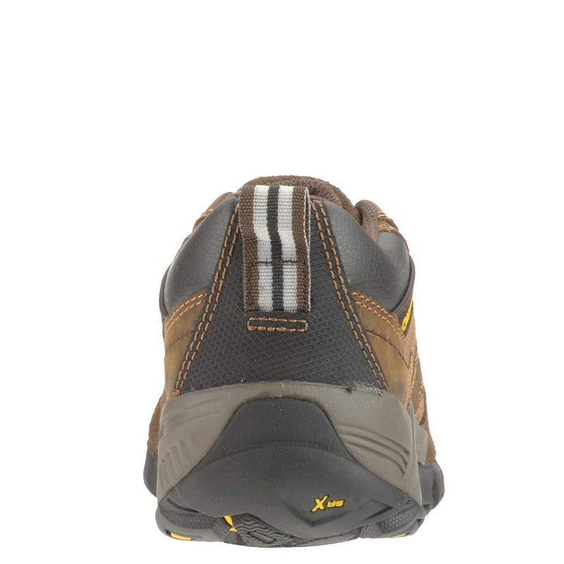 Cat Footwear mens Argon Composite Toe Construction Shoe, Dark Brown, 9.5 Wide US