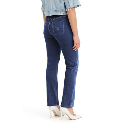 Levi's Women's Classic Straight Jeans, Lapis Dark Horse, 33 (US 16) R