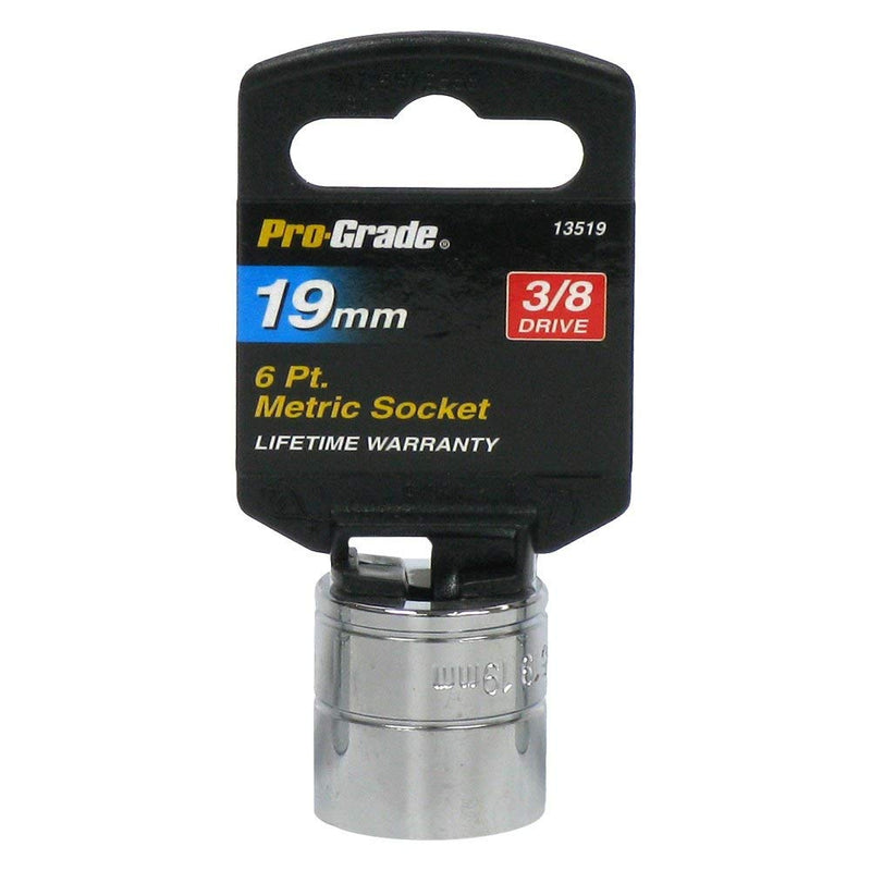 Pro-Grade 13710 0.37 in. Drive x 10 mm 6 Point Deep Socket
