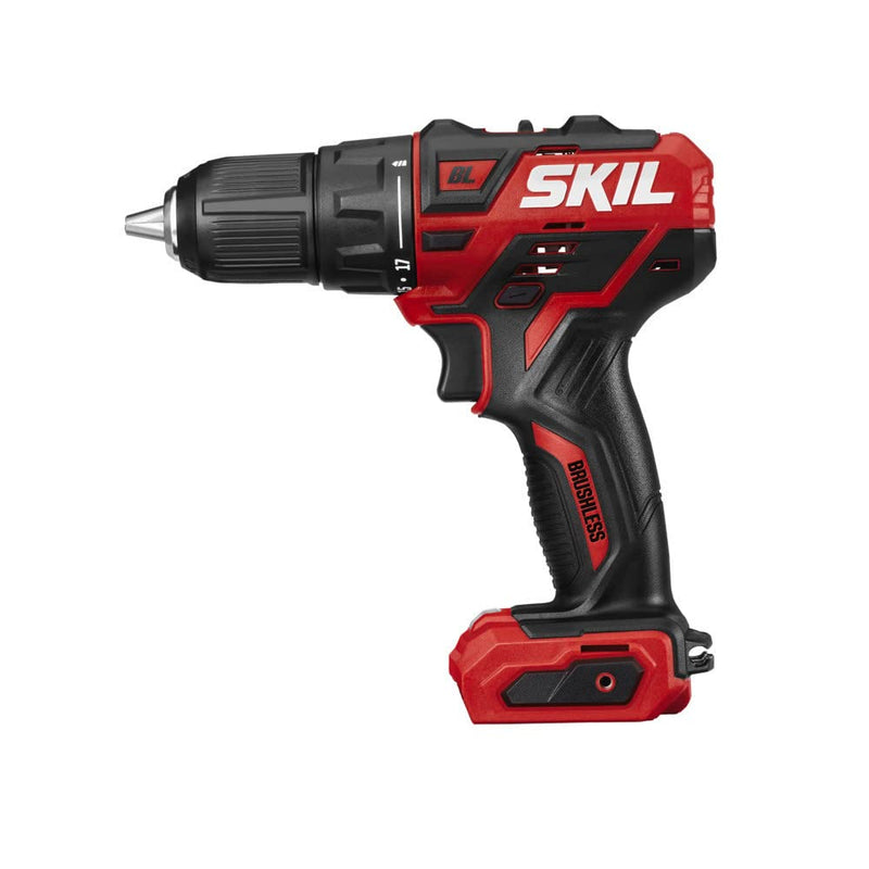 Skil CB738901 12V PWRCORE12 Brushless Lithium-Ion Cordless 4-Tool Combo Kit with 2 Batteries (2 Ah)