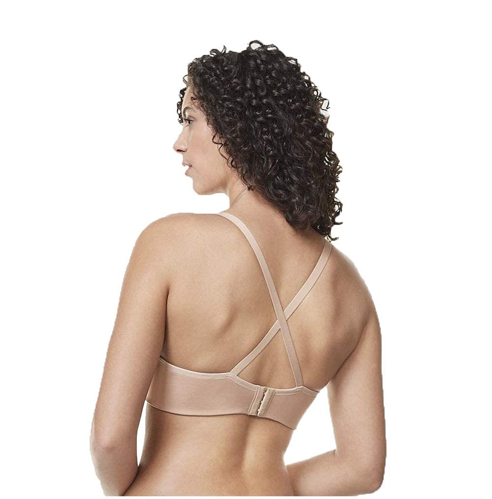 Simply Perfect  Women's Convertible Wirefree Bra -Toasted Almond, 38DD