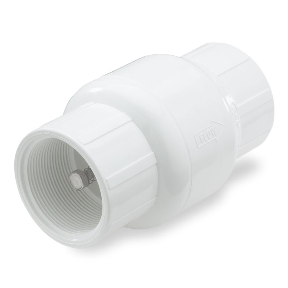 NDS 1001-07 3/4" PVC IPS Spring Check Valve F by F 4-1/8" Length