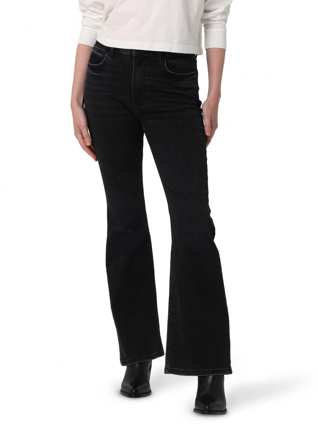 Wrangler womens High-waisted Fierce Flare Jeans, Constellation, 6 30 US