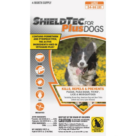 ShieldTec Plus Dog 34-66 F&t Treatment 511165