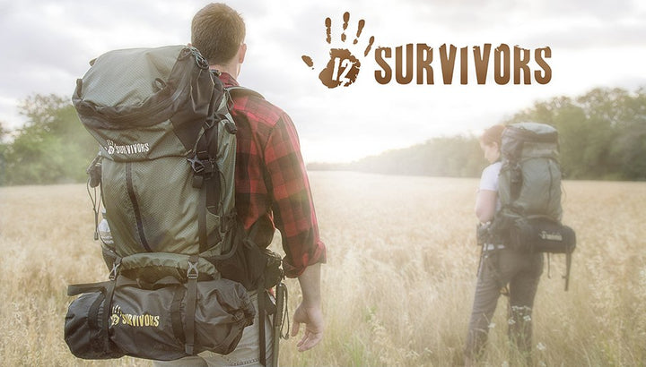 12 Survivors Windom 65 Hiking Backpack,Green