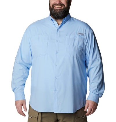 Columbia Men's Plus Tamiami II Long Sleeve Shirt, Sail - 2X Big