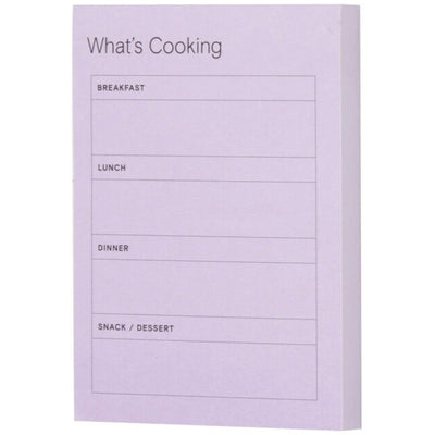 Noted by Post-it� Meal Planning Notes, 4" x 2-15/16", Lilac, 100 Sheets Per Pad
