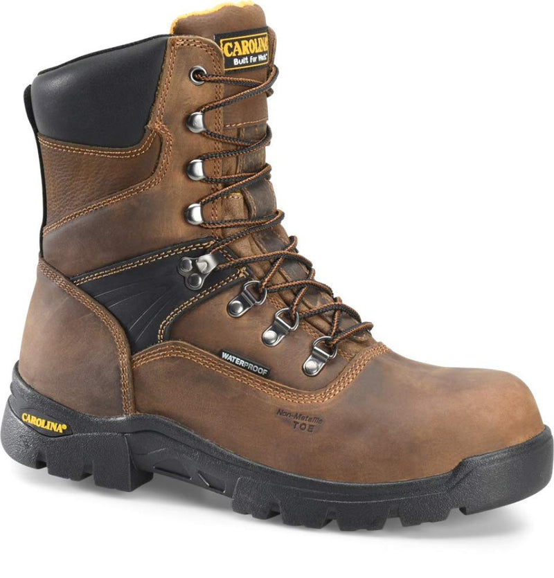 Carolina Shoe 8" Work Boot,9,D,Brown,Composite,PR  CA5589