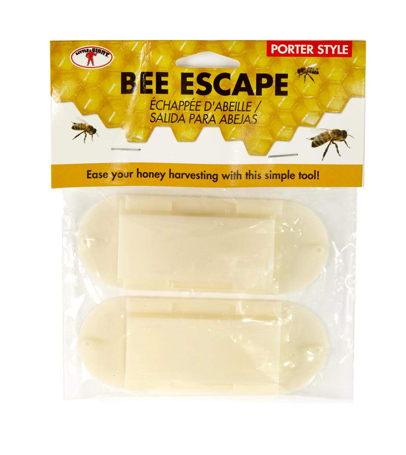 Little Giant Bee Escape, Porter Style One-Way Hive Valve for Beekeeping