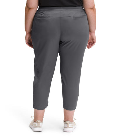 THE NORTH FACE Women's Aphrodite Motion Capri Pants (Standard and Plus Size), Asphalt Grey, 3X-Large
