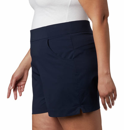 Columbia Plus Size Anytime Casual Shorts Dark Nocturnal