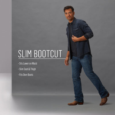 Retro Slim Boot-Cut Jean - Worn In