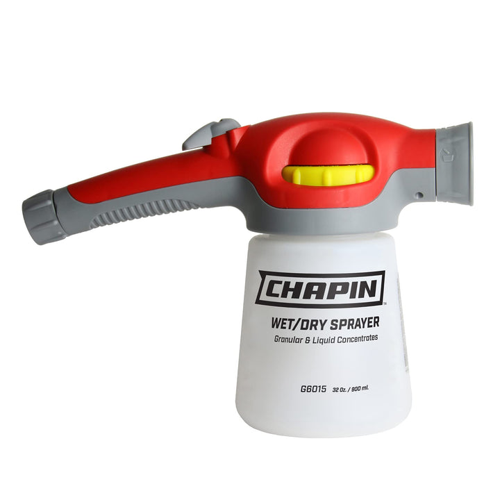 Chapin International G6015 Wet/Dry Hose-End Sprayer, Translucent