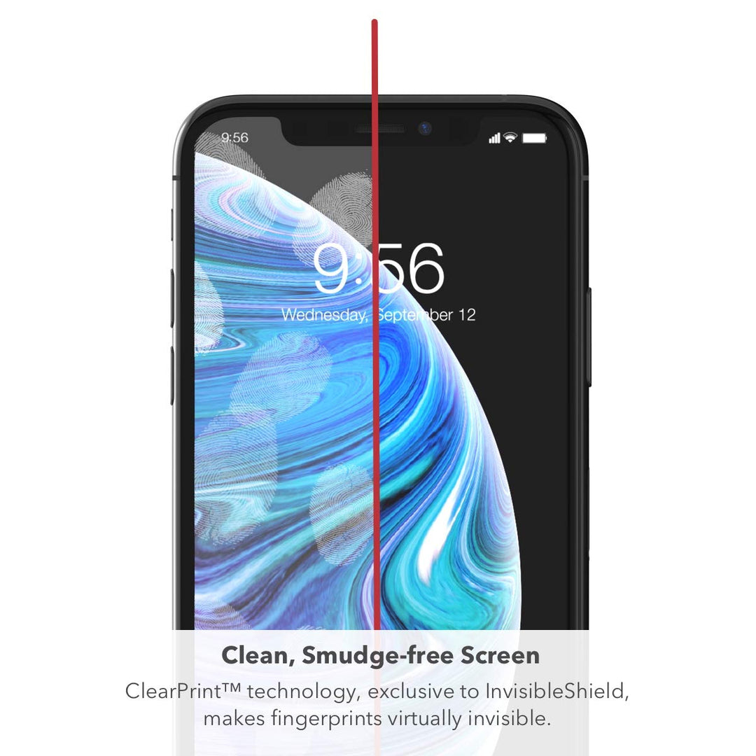ZAGG InvisibleShield Glass Elite Screen Protector - Made for Apple iPhone 11 Pro - Case Friendly Screen - Impact & Scratch Protection, 200103912