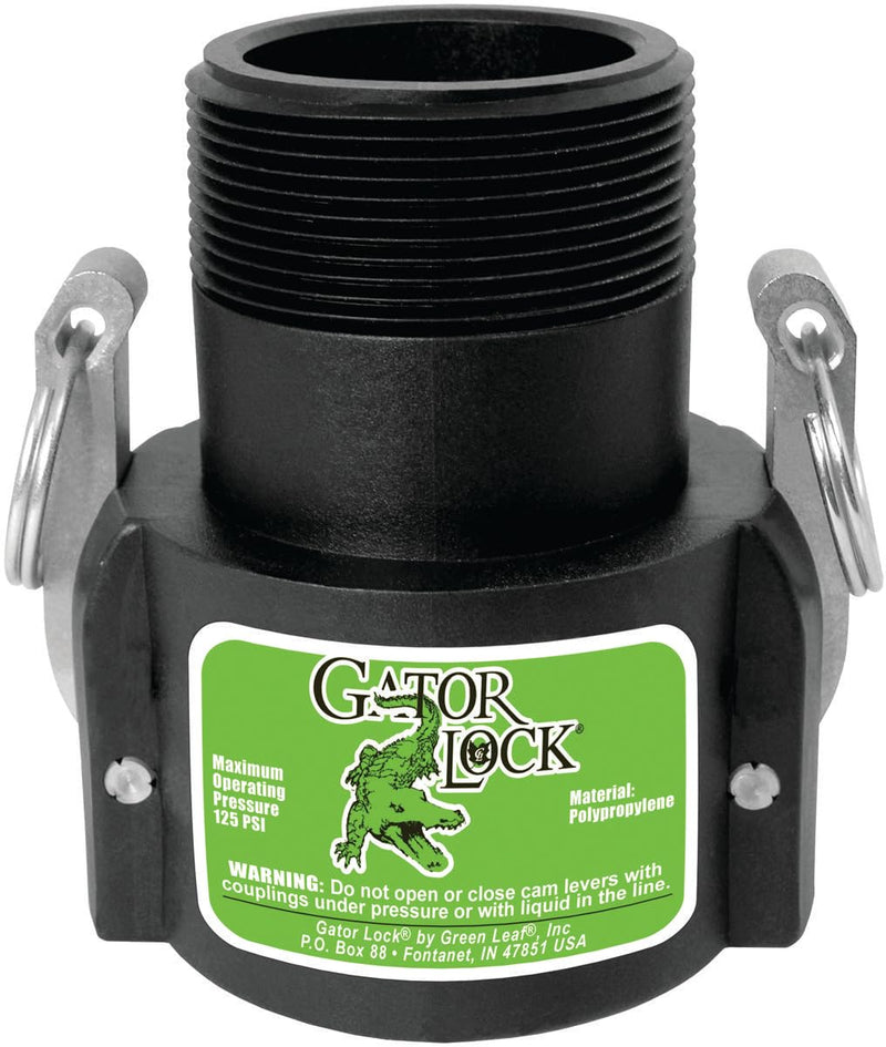 1-1/2 Fem Coupler X Mpt GREEN LEAF INC Cam-Lock Couplers/Adapters GLP150BNL