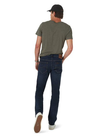 Lee Men's Slim Straight Jean, Evening, 34W x 34L
