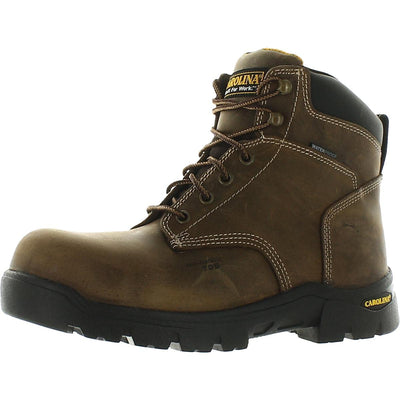Carolina Shoe 6-Inch Work Boot,D,12,Tan,PR  CA3536