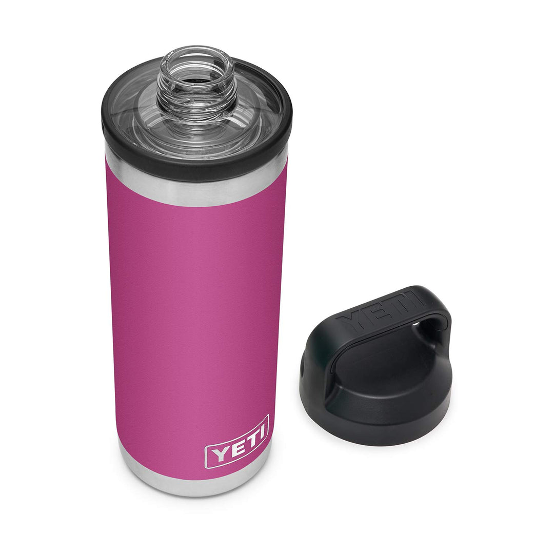 YETI Rambler 18 oz Bottle, Vacuum Insulated, Stainless Steel with Chug Cap, Prickly Pear