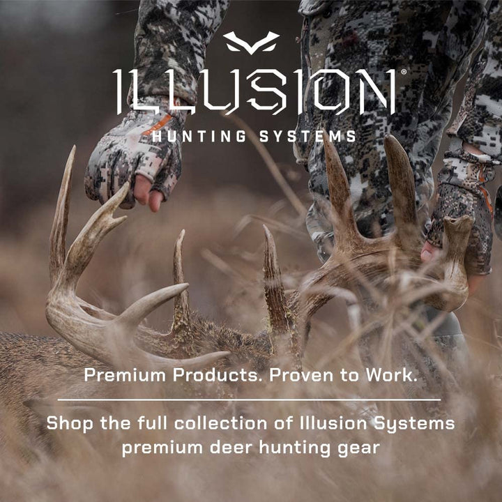 Illusion Systems Extinguisher Deer Call - Hunting Accessories for Men - Adjustable Pitch with Realistic Sounds - Freeze Resistant (Black)