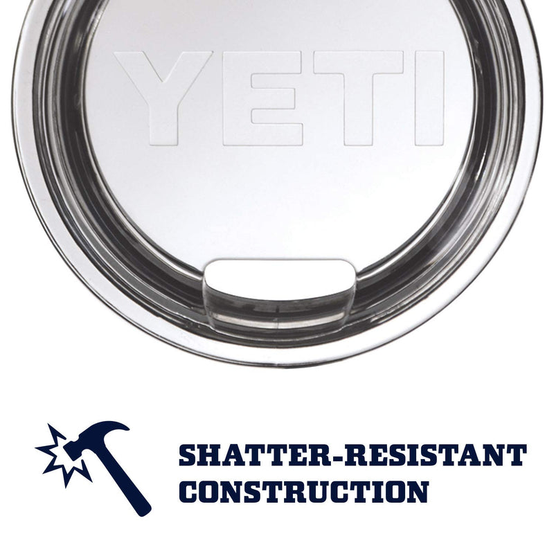 YETI Rambler 14 oz Mug, Stainless Steel, Vacuum Insulated with Standard Lid, Northwoods Green