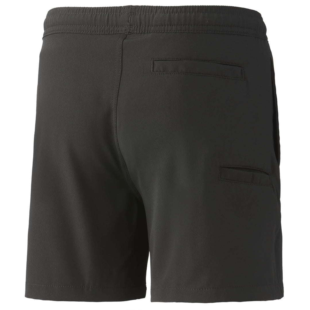 HUK Kids' Standard Volley Short | Elastic Waist Quick-Dry Swim Suit, Volcanic Ash, Large
