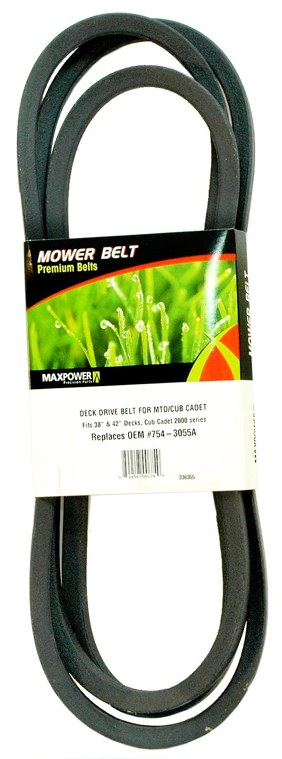 Maxpower 336355 Mower Belt for MTD, Cub Cadet and Troy-Bilt Models 754-3055A, 954-3055A