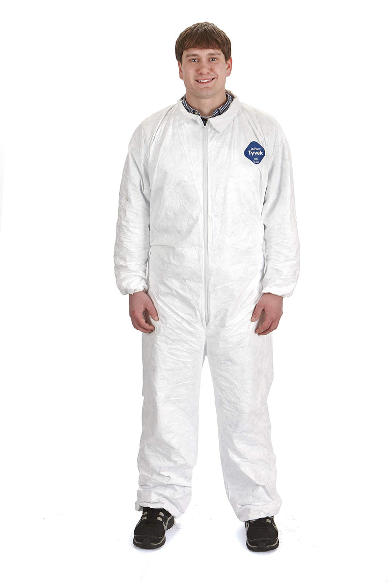 Little Giant Beekeeping Tyvek Coverall Protective Farm and Bee Suit (Large)