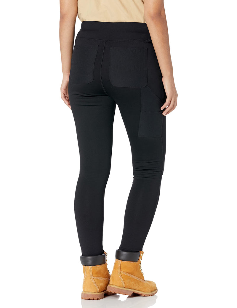 Carhartt womens Force Fitted Heavyweight Lined (Plus Size) Leggings, Black, 3X US