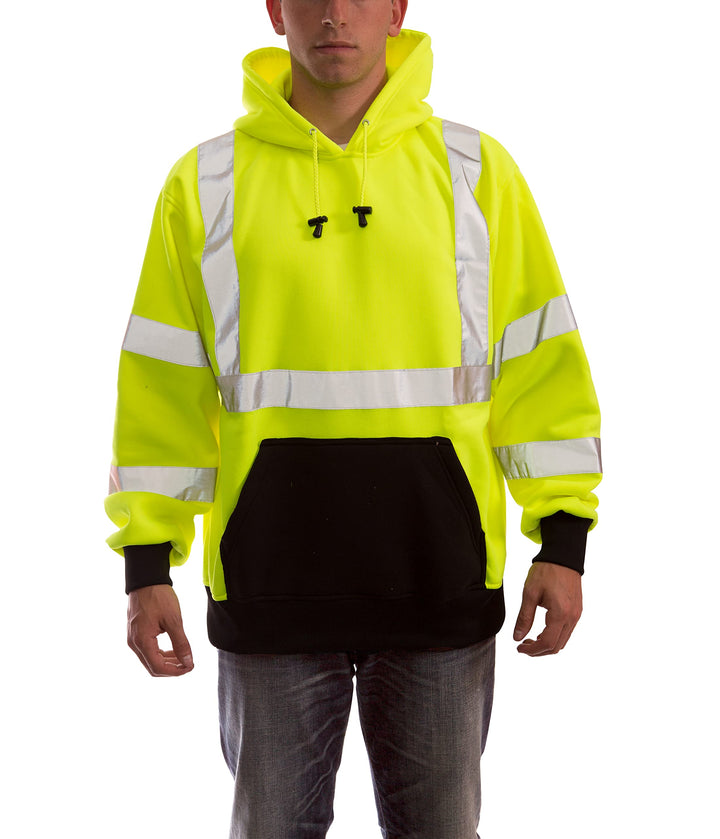 TINGLEY S78322 Standard Job Sight High Visibility Class 3 Pullover Hoodie