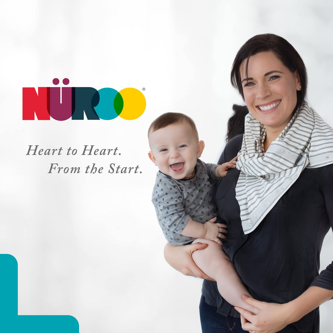Brownmed - NuRoo Nursing Scarf - Nursing Cover for Breastfeeding Moms