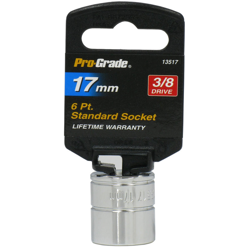 Pro-Grade 13518 0.37 in. Drive x 18 mm 6 Point Socket