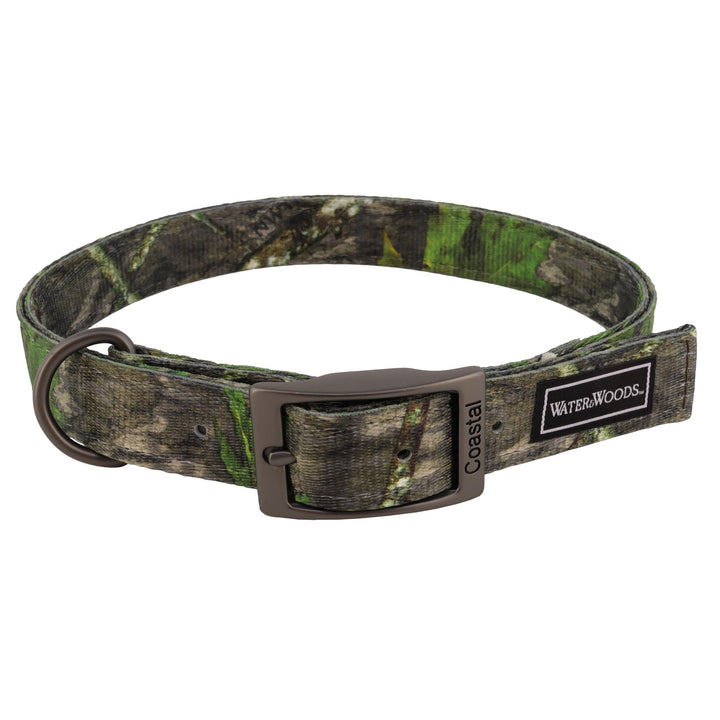Water & Woods Double-Ply Patterned Hound Dog Collar by Coastal, Large - 1" x 22"