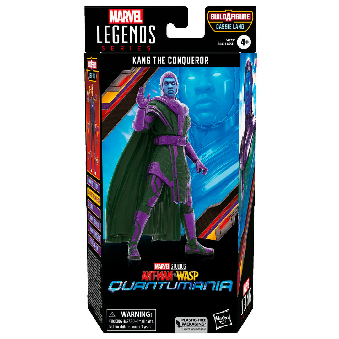 Marvel Legends Series Kang The Conqueror, Ant-Man & The Wasp: Quantumania Collectible 6-Inch Action Figures, Ages 4 and Up