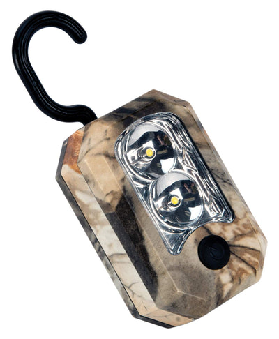 Performance Tool W2462 123 Lumen Camo Compact LED Work Light With Hook & Magnetic (Sold as 1 Flashlight)