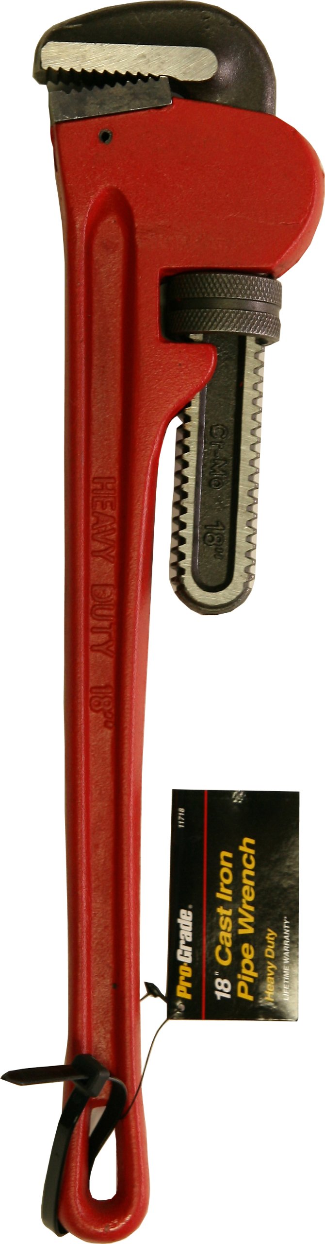 Pro-Grade 11719 18 in. Heavy Duty Offset Aluminum Pipe Wrench