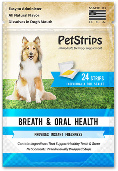 PetStrips Breath & Oral Health for Dogs 24 Strips