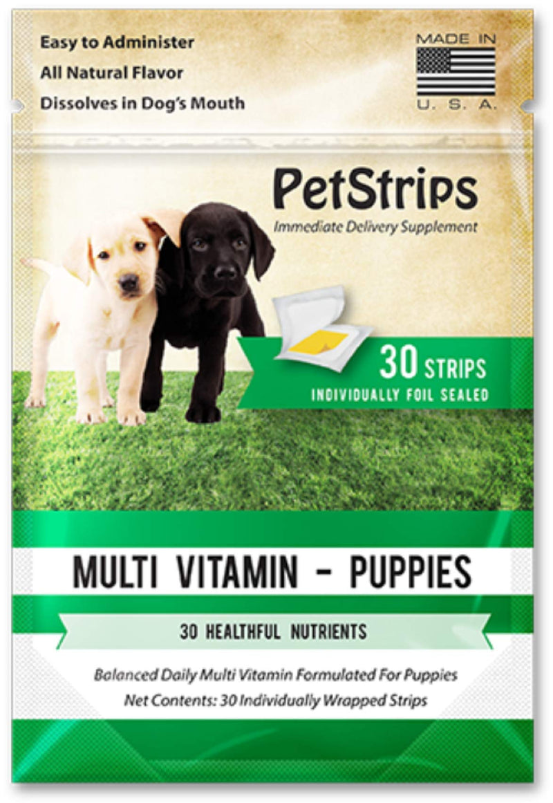PetStrips Multi Vitamin Puppies 30 Strips
